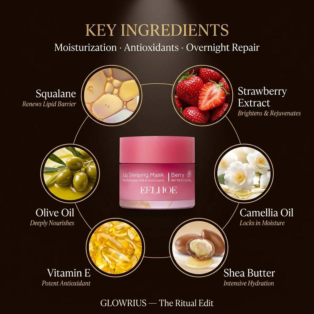 Mascarilla labial de noche Lip Ritual — Hidratación y volumen nocturnos