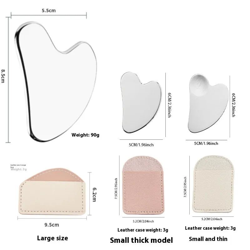 Gua Sha Ritual del Corazón — Herramienta para Esculpir y Levantar
