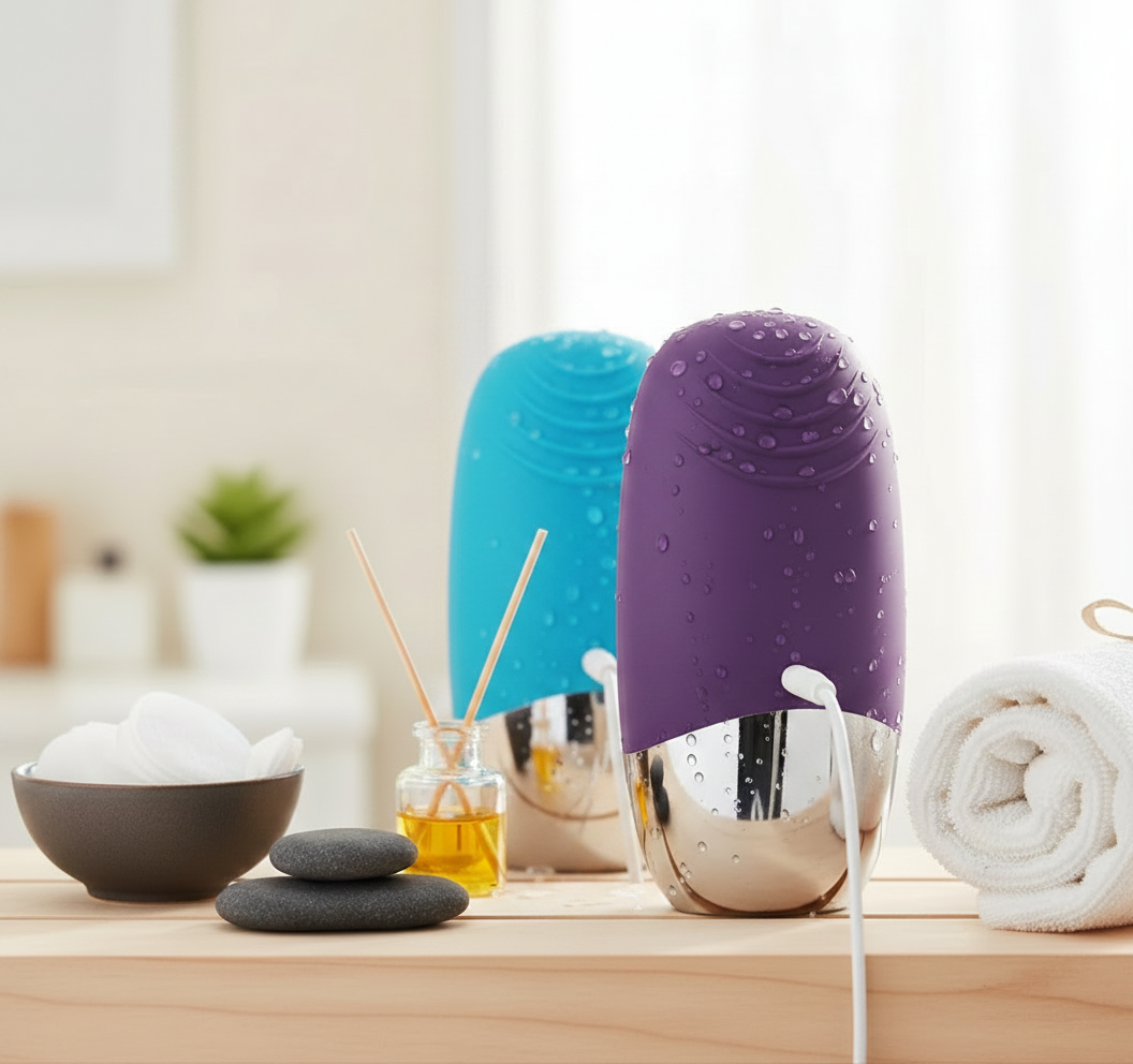 Glow Cleanse Brush — Silicone Electric Face Cleanser