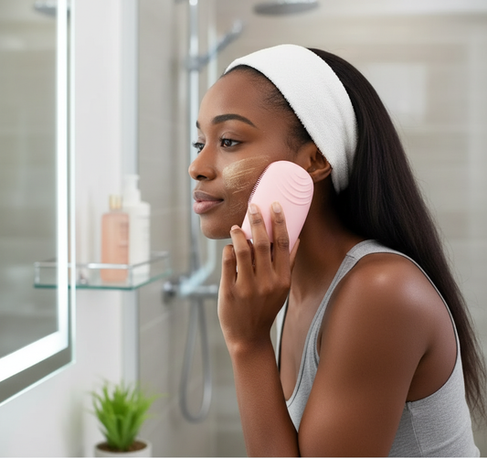 Glow Cleanse Brush — Silicone Electric Face Cleanser