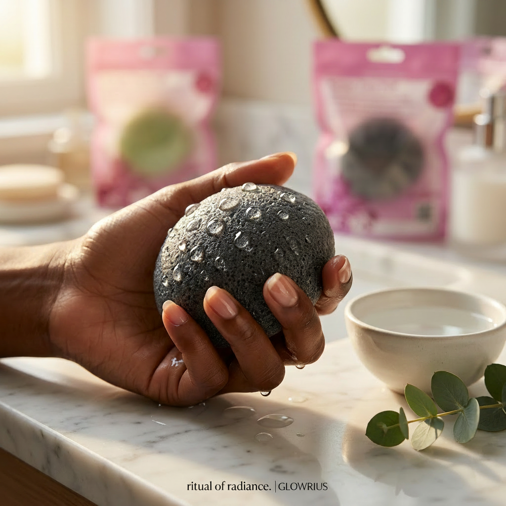 Ritual Cleanse Konjac Sponge — Natural Facial Exfoliator