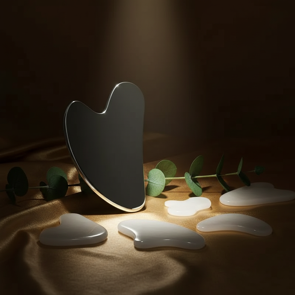 Gua Sha Ritual del Corazón — Herramienta para Esculpir y Levantar